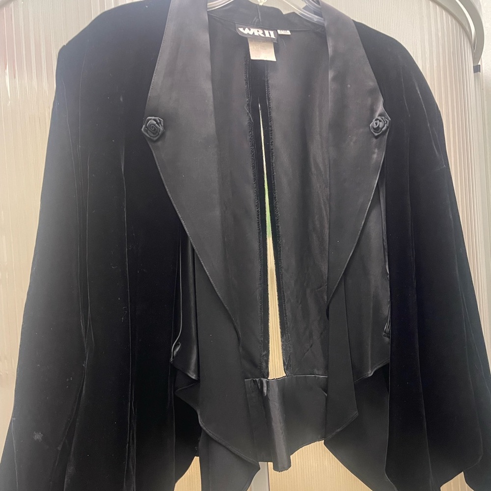 Vintage velvet jacket size 14 by WRII - Picture 2 of 6